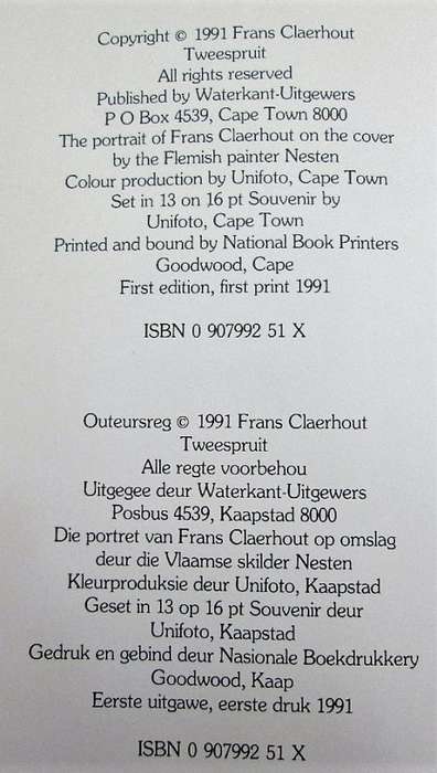 Rendezvous - Frans Claerhout - Waterkant, 1991 - PLUS Original Claerhout Drawing & Signature!!!