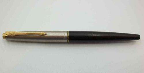Black, Silver & Gold Coloured Parker Fountain Pen
