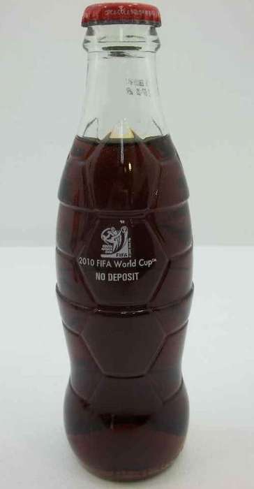 2010 FIFA World Cup Souvenir Sealed Glass Coke 250ml Bottle