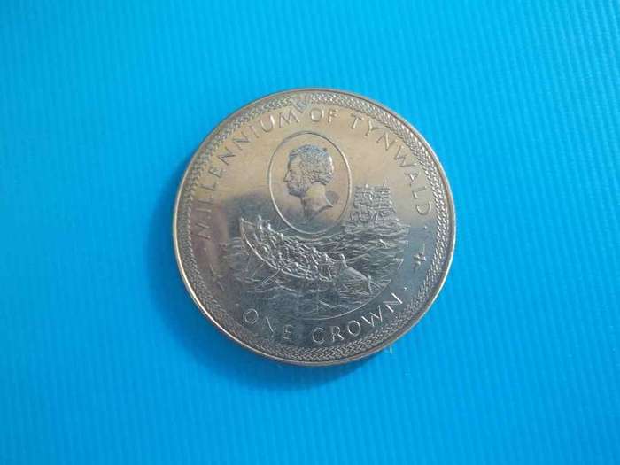 Millenium Of Tynwald One Crown - Isle Of Man, 1979