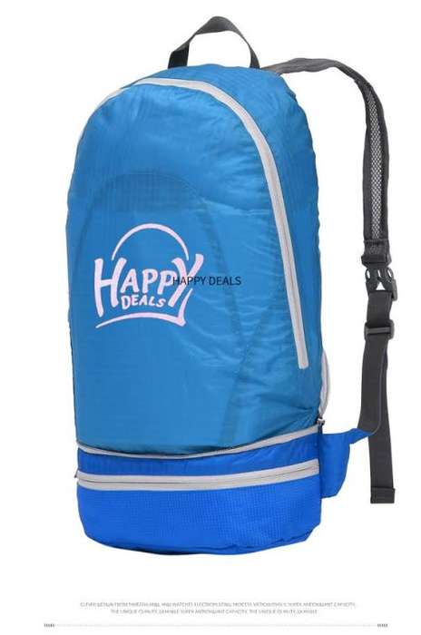 Happydeals 2 in 1  Back Pack Four Colors (Orange,Lime)