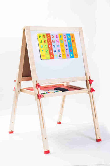 Double-Side Wooden Large Blackboard