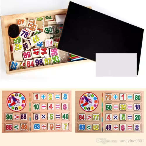 High Quality Puzzles For Children Toys Digital Learning Box Calculation For Boys And Girls