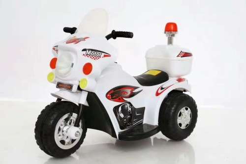 Rechargeable electric three-wheeled motorcycle children ride-ontoys (Red,Yellow White)