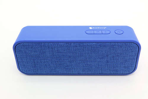 NR-2016 Portable Fabric Bluetooth Speaker with FM Radio (Cream, Black, Grey Blue, Red Blue)