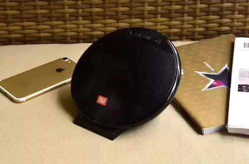 New TG036 wireless Bluetooth speaker has a mobile phone support stand