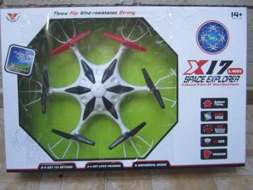 DRONE X17 2.4GHZ SPACE EXPLORER (NO CAMERA)