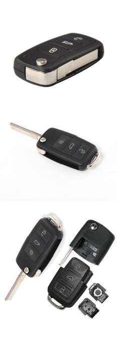 VW 3 Button Flip Key