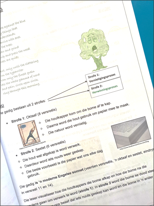 Afrikaans Blitsvinnig Gedigte Studiewerkgids (IEB 12) & Free Answer PDF document