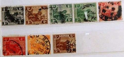 KGV and KGVI Used stamps