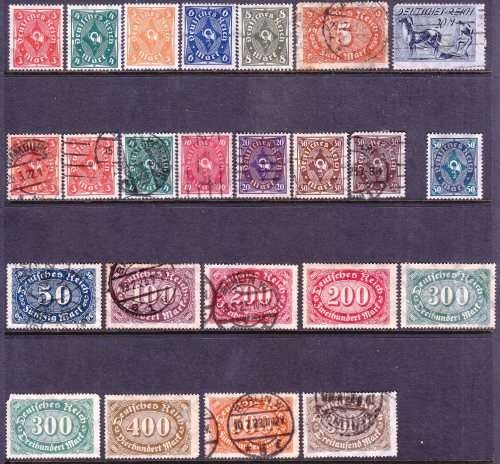 Germany - 1902 to 1923 - Used - Average condition