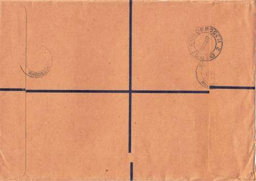 Rhodesia - 1977 - Registered cover to Cape town