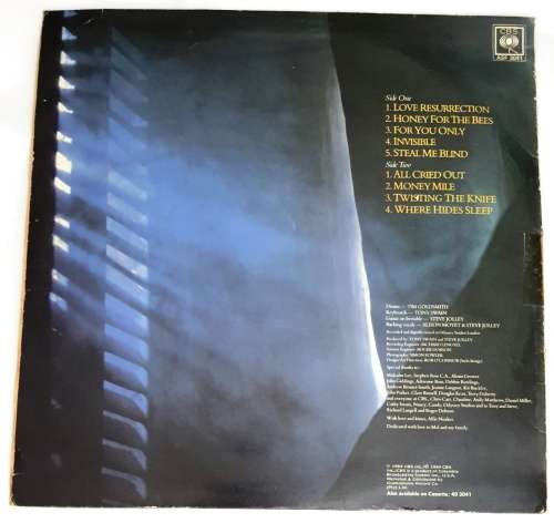 LP,ALISON MOYET,ALF,Record:VG+,Cover:VG,Label:CBS,CAT:ASF 3041,Press:SA
