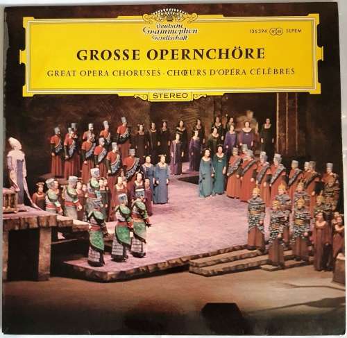 LP,Various,Grosse Opernchre,M:VG+,C:VG+,Label:Deutsche Grammophon.136 394,Press:Germany