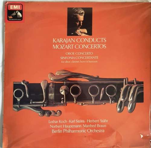 LP,Herbert von Karajan,Mozart, Berliner Philharmoniker,M:VG+,C:VG+,Label:HMV.ASD 3191,Press:UK