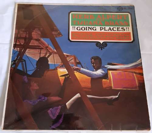 LP,Herb Alpert And The Tijuana Brass,Going Places,M:VG+,C:VG,Label:A&M Records.PL 2061,Press:SA