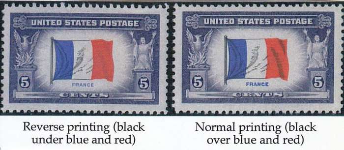 US,Scott #915,MNH,1943,Reverse printing error