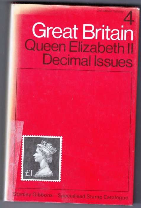 Great Britain,SG,QEII, Decimall issues, Specialised Stamp Catalouge,Volume 4,used