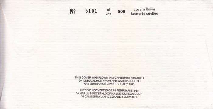 South Africa,Aviation,1985,Error covers flown 800 should be 8000