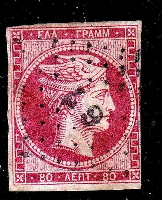 Greece, Scott #22,1862/67,Used, CV$24.00
