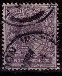 England, Scott #135,1902/11,KEVII,FU,CV$22.50
