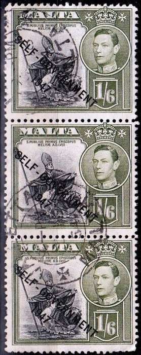 Malta, Scott #201,1938,43,VFU, CV$12.00