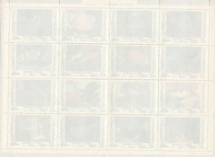 United Arab Emirates,UMM Al QIWAIN,1973,Insects sheet,MNH,CTO,