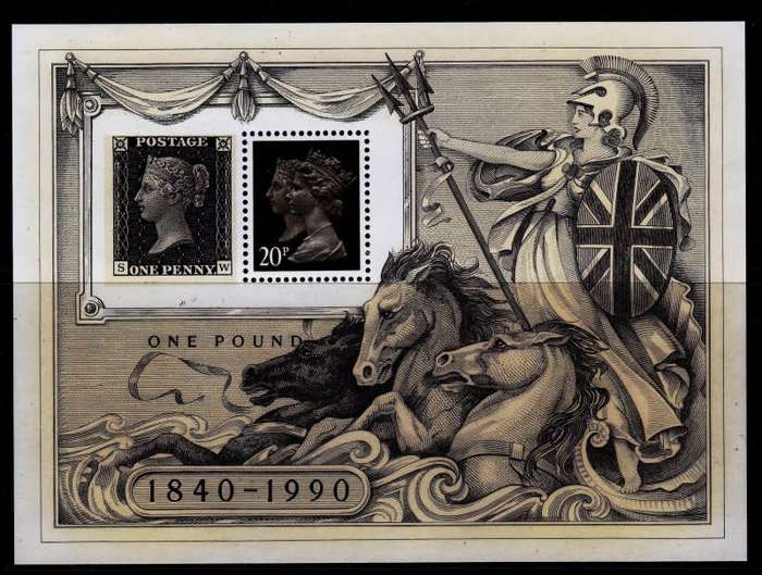Great Britain,SG#MS1501,1990,MNH,QEII,CV$7.00