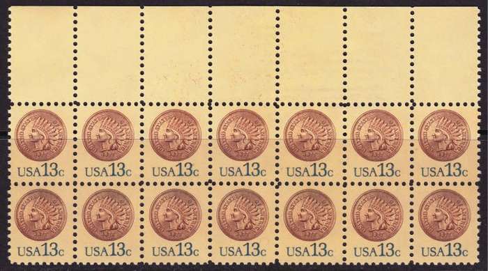 United States,1978, MNH sheet of 14 stamps