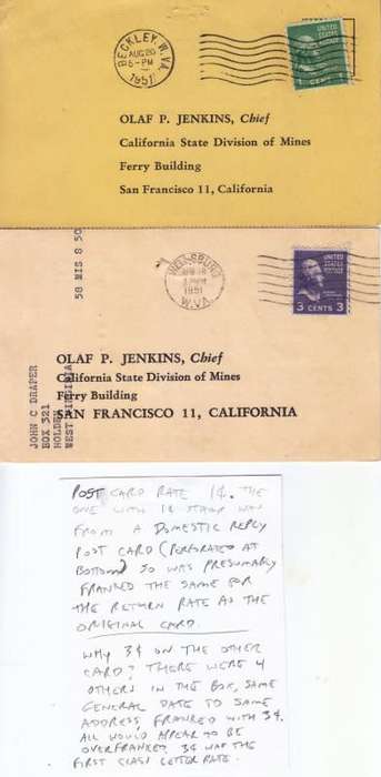 United States,1951,Postcards