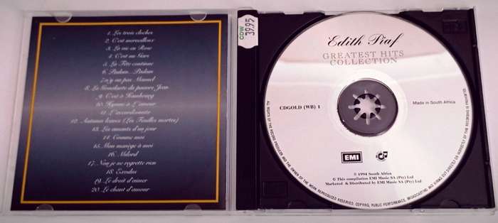 CD, Edith Piaf - Greatest hits - VG