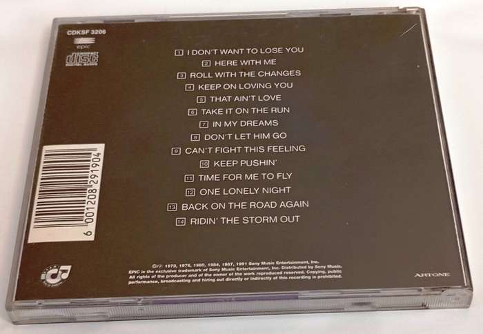 CD, REO Speedwagon - The hits- VG
