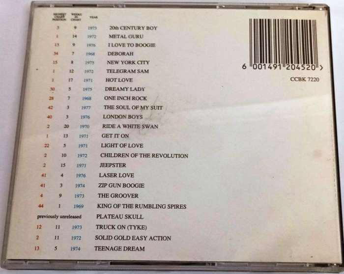 CD, Marc Bolan and T-Rex - The ultimate collection - VG