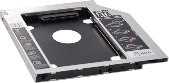 SLIM 12.7inch HDD CADDY, CONVERT ROM TO STORAGE!!!!