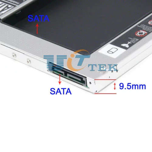SLIM 9.5inch HDD CADDY, CONVERT ROM TO STORAGE!!!!