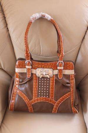 GUESS HANDBAG BROWN