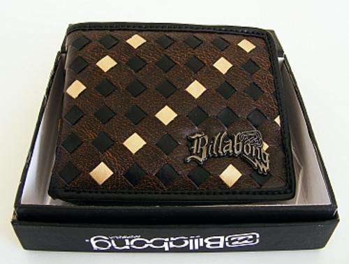 Brown Leather Billabong Wallet in Box