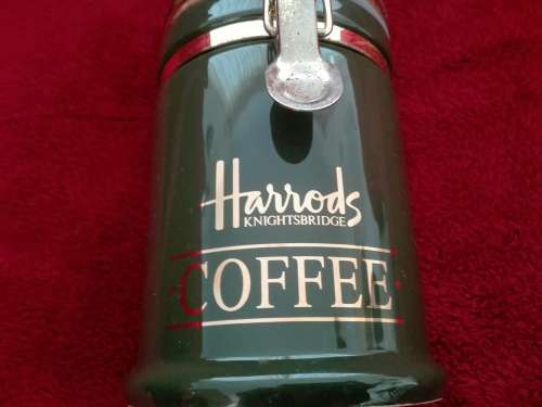 ***VINTAGE HARRODS KNIGHTSBRIDGE COFFEE BEAN GRINDER***