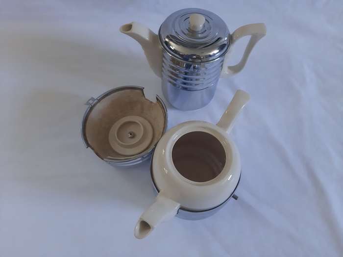 ART DECO EVERHOT TEA & COFFEE POT