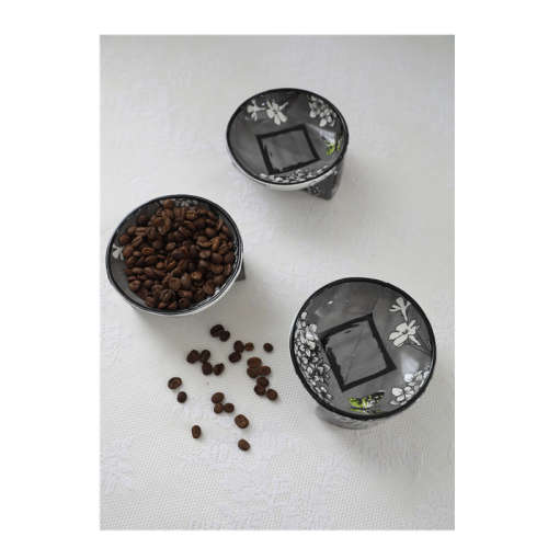 High feet pet bowl