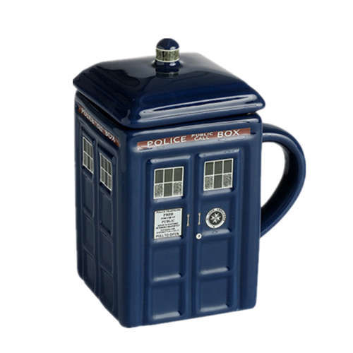 Police Booth Shape Cup