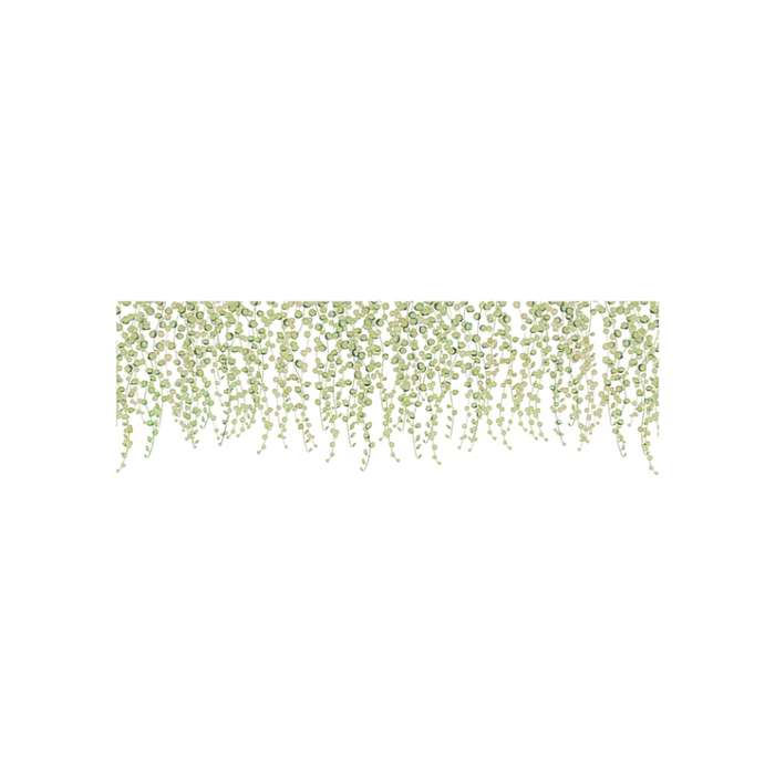 Flower vine shape static film window sticker