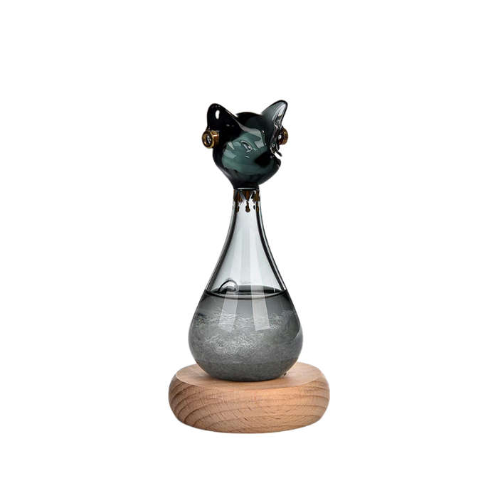 Egyptian Cat Storm Bottle Ornament
