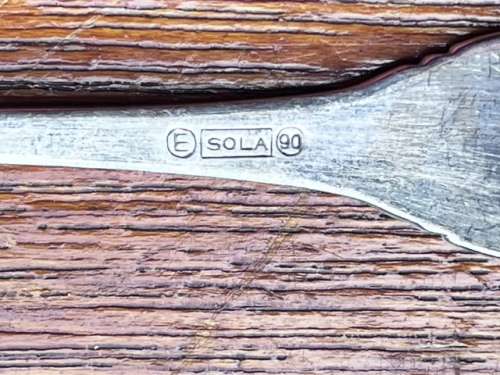 Dromedaris spoon - Sola Zilver 1652-1952 silver-plated