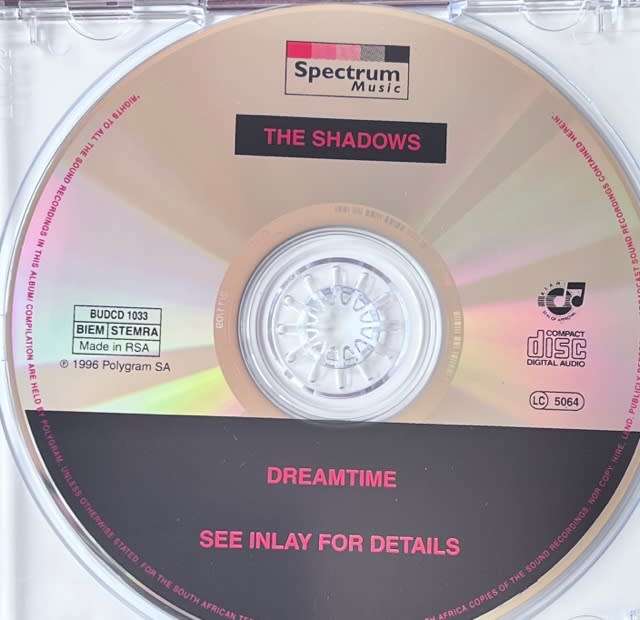 Dreamtime - The Shadows (1996) - BUDCD1033