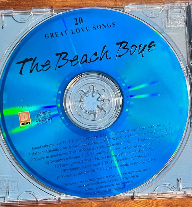 The Beach Boys - 20 great love songs, CD made in Holland (LS 863072)