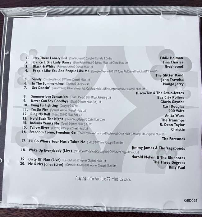 70`s Collection Volume two (QED025)