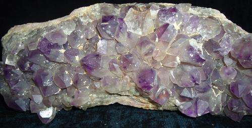 HUGE AMETHYST ON ROSE QUARTZ CRYSTAL ROCK- 14KGS