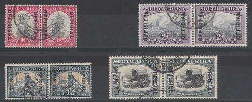 VFU Union Officials overprint selection to 5/-.