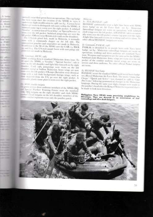 SOUTH-EAST ASIAN SPECIAL FORCES;MEN-AT-ARMS ELITE SERIES 33